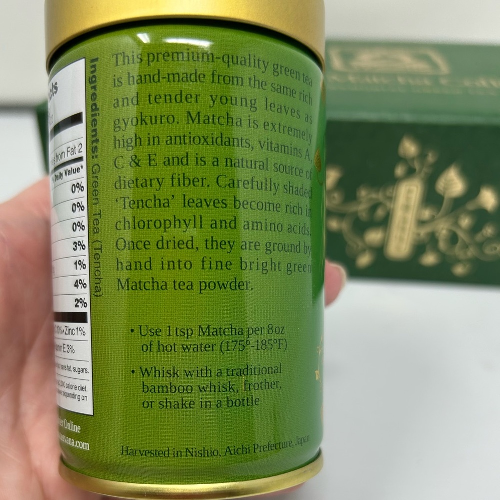 Teavana NIB Imperial Matcha Collection Ceremonial Green Tea Set-Bowl Whisk Tea - Picture 9 of 15